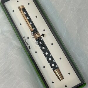 kate spade green and black Ballpoint Pen Set